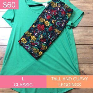 Lularoe Large Classic and TC Leggings Outfit